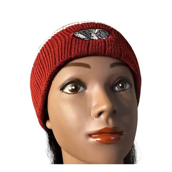 Alabama Football beanie with embroidered mascot and "A" - Picture 3 of 7